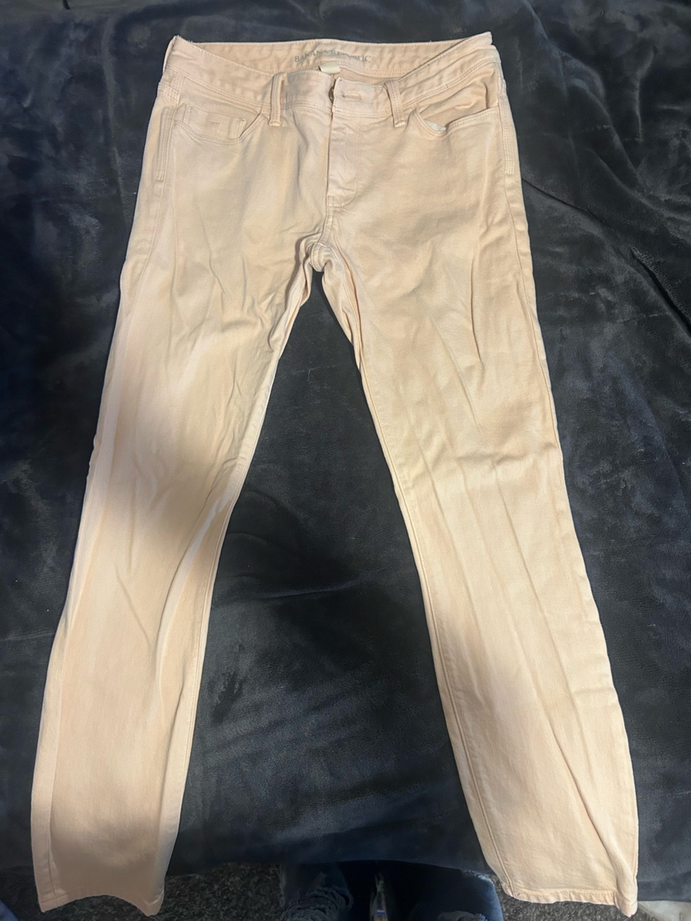 Banana Republic Light Beige Slim Jeans